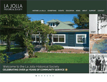 Tablet Screenshot of lajollahistory.org